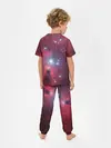 Детская пижама с брюками / космос