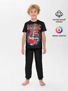Детская пижама с брюками / AC/DC гитара