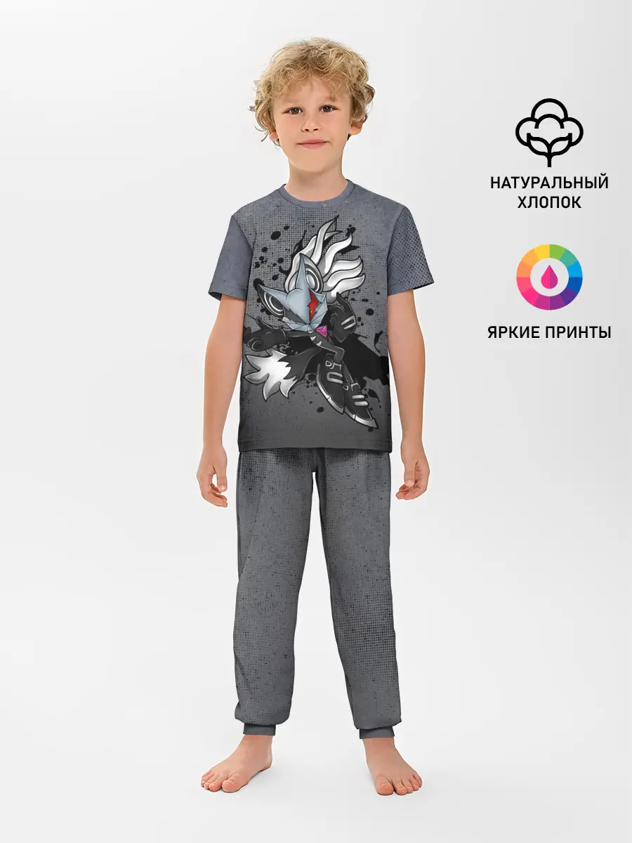 Детская пижама с брюками / Cat Sonic