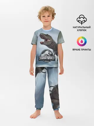 Детская пижама с брюками / Jurassic World | Мир Юрского периода
