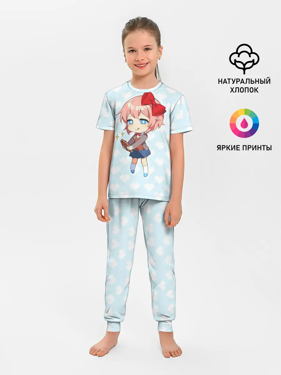 Детская пижама с брюками / Chibi Sayori