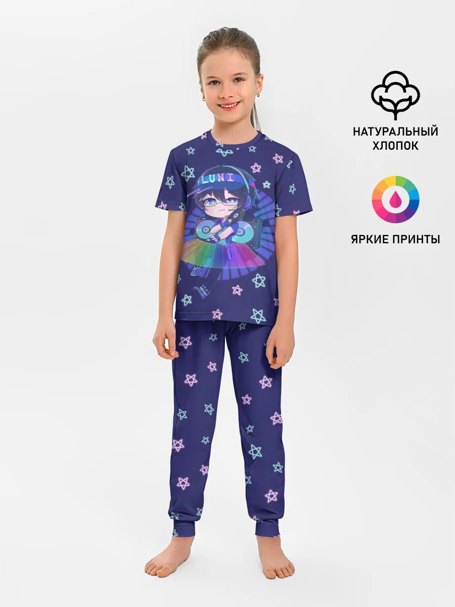 Детская пижама с брюками / Dj Luni