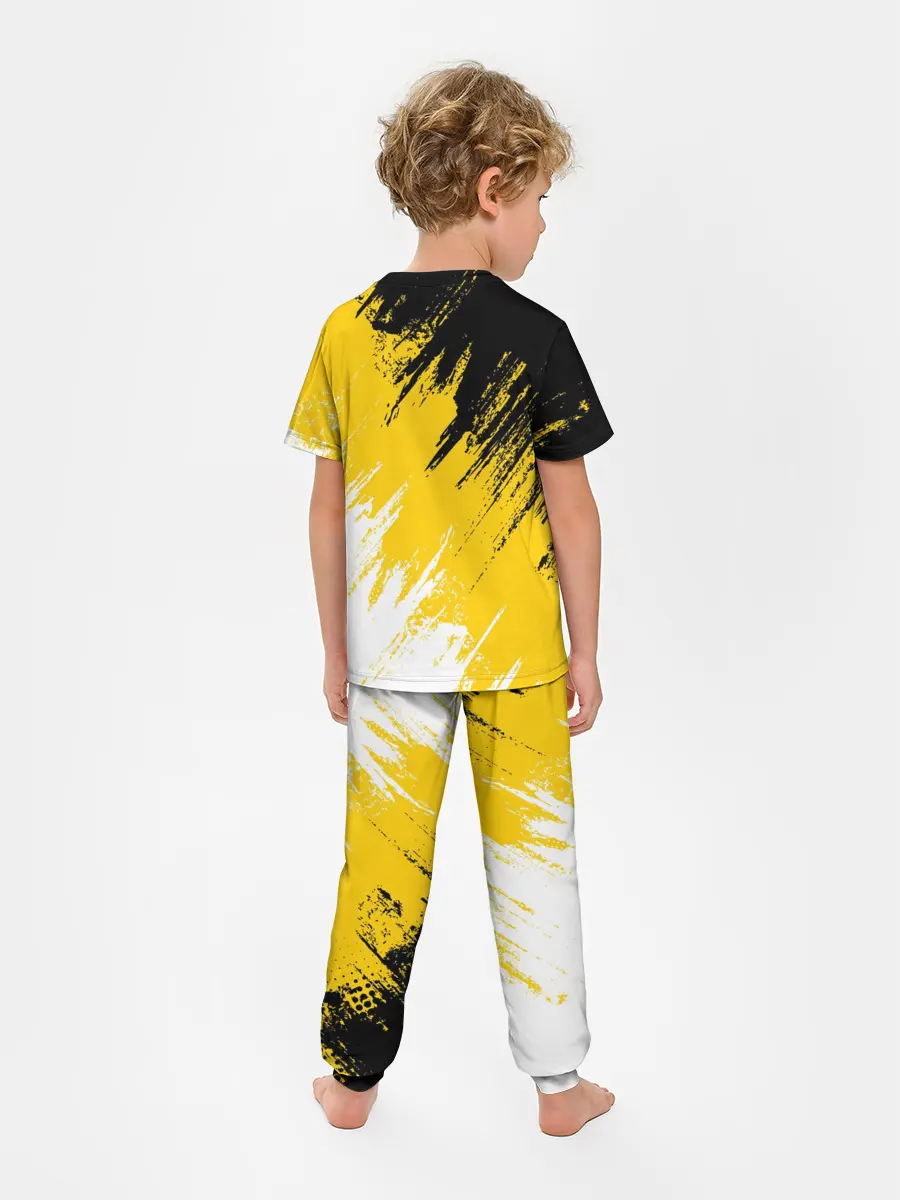 Детская пижама с брюками / Имперский флаг и медведь