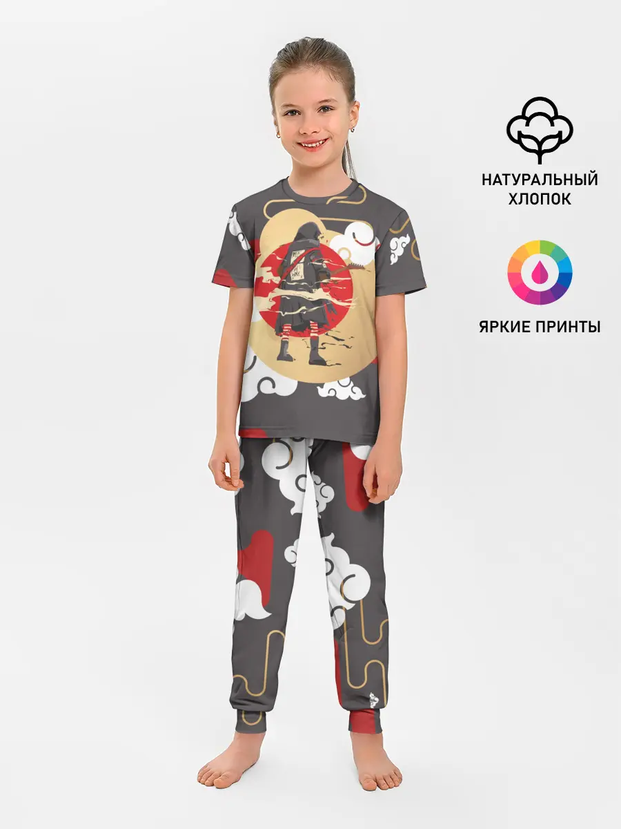 Детская пижама с брюками / Ниндзя. Япония