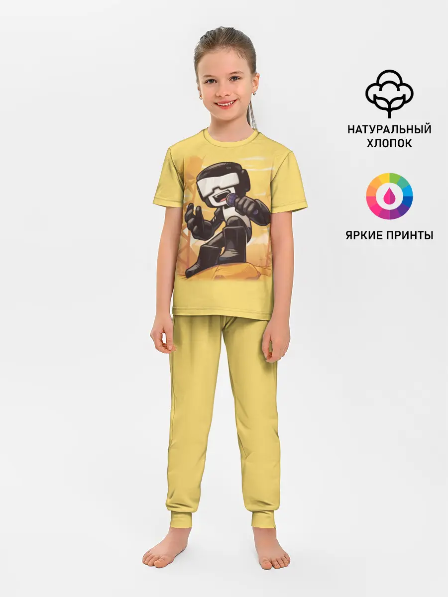 Детская пижама с брюками / Танкист