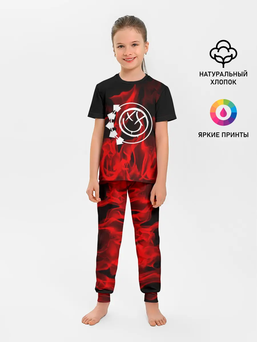 Детская пижама с брюками / Blink 182