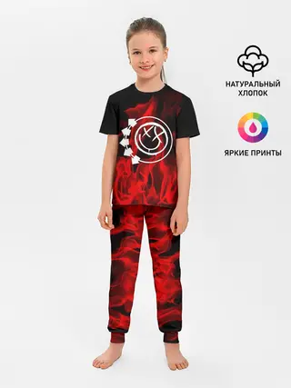 Детская пижама с брюками / Blink 182