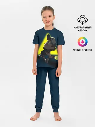 Детская пижама с брюками / Dipper and yellow triangle