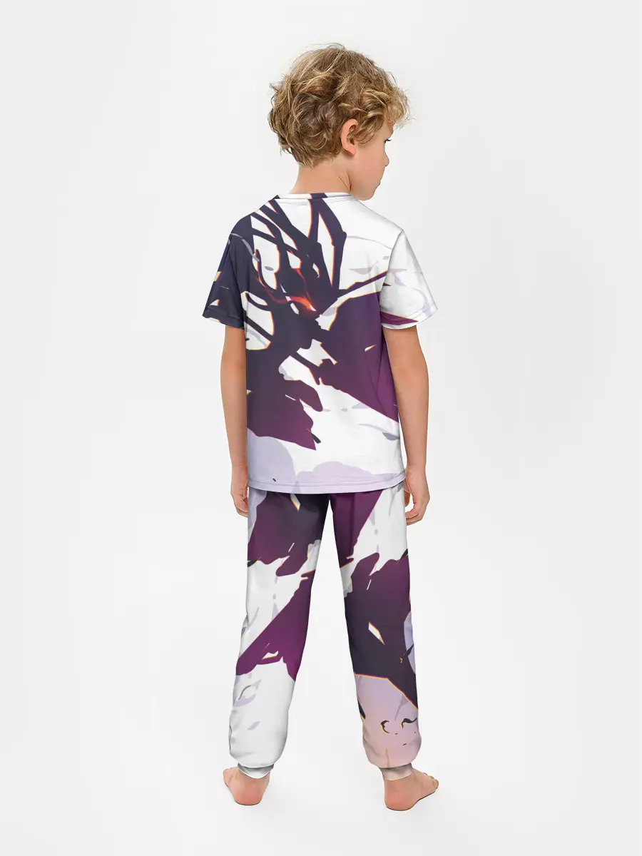 Детская пижама с брюками / милый во франксе абстракция
