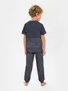 Детская пижама с брюками / Одинокий корабль в море