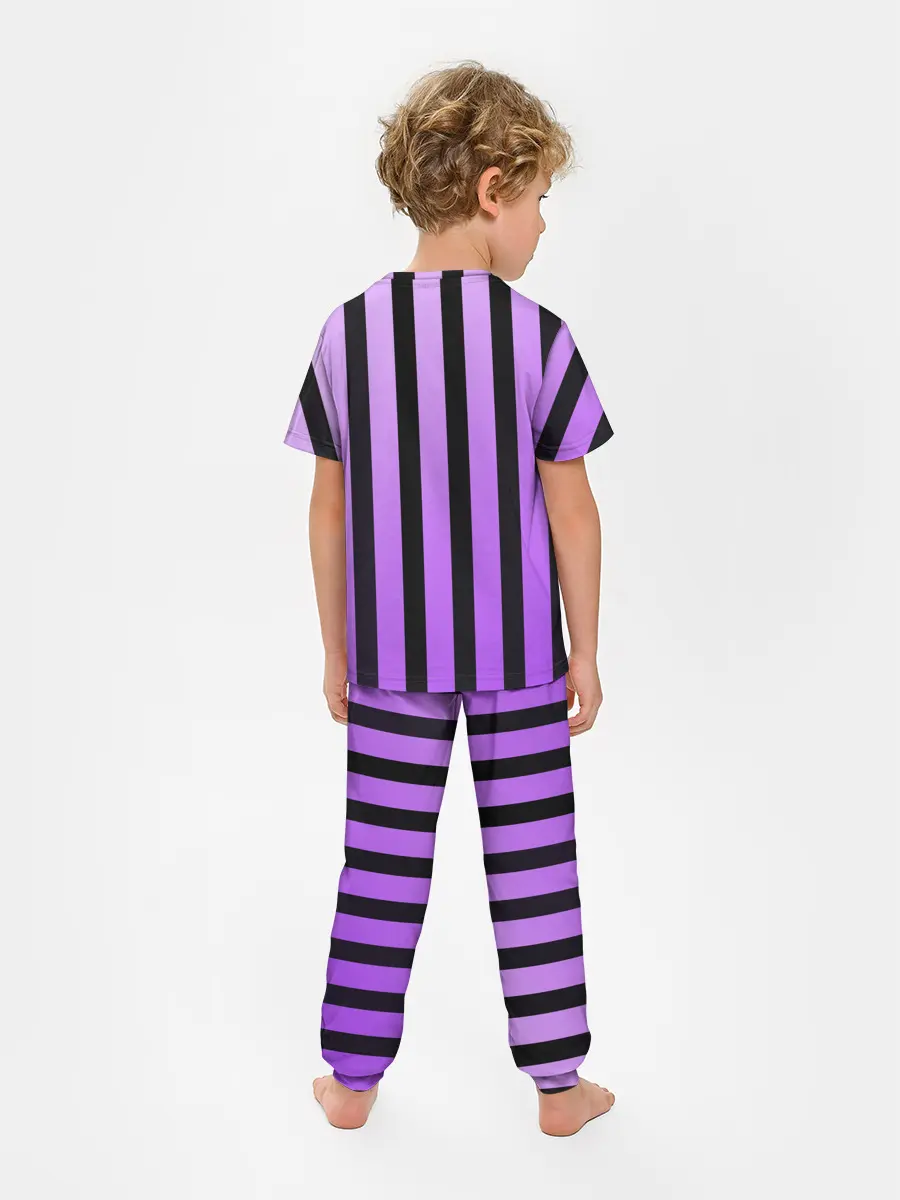 Детская пижама с брюками / Полосатость