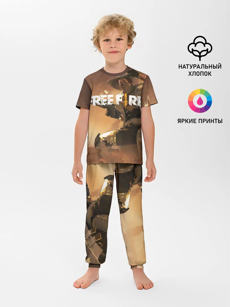 Детская пижама с брюками / FREE FIRE