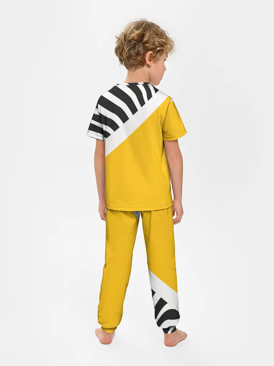 Детская пижама с брюками / Крути педали