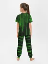 Детская пижама с брюками / Матрица двоичный код