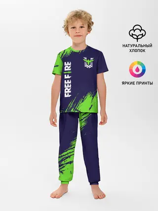 Детская пижама с брюками / FREE FIRE / ФРИ ФАЕР