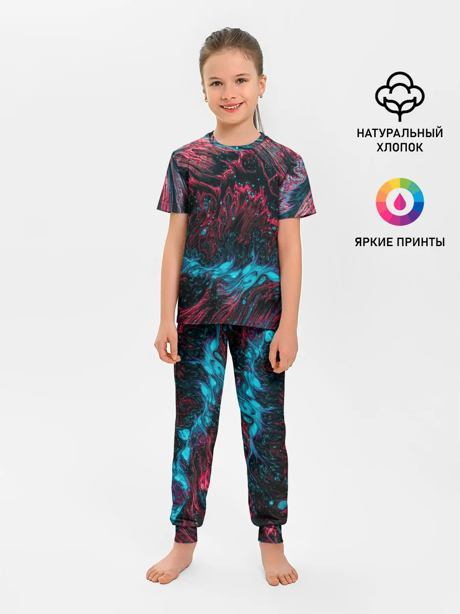 Детская пижама с брюками / Смешение