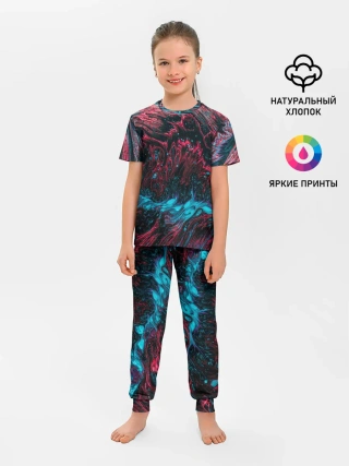 Детская пижама с брюками / Смешение