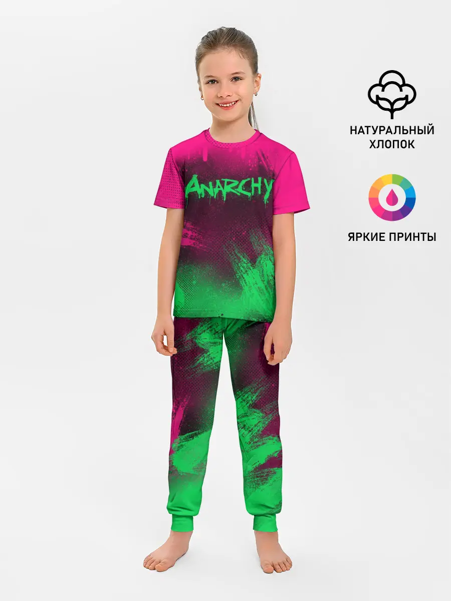 Детская пижама с брюками / CS GO | NEON REVOLUTION v2