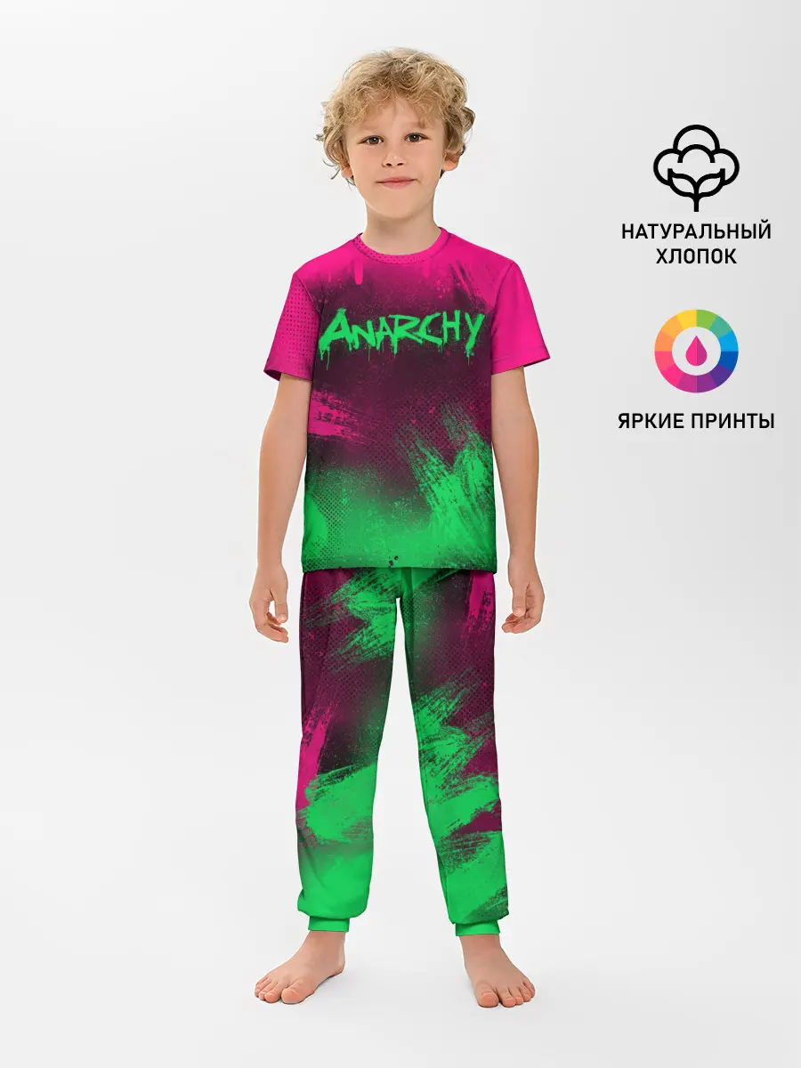 Детская пижама с брюками / CS GO | NEON REVOLUTION v2