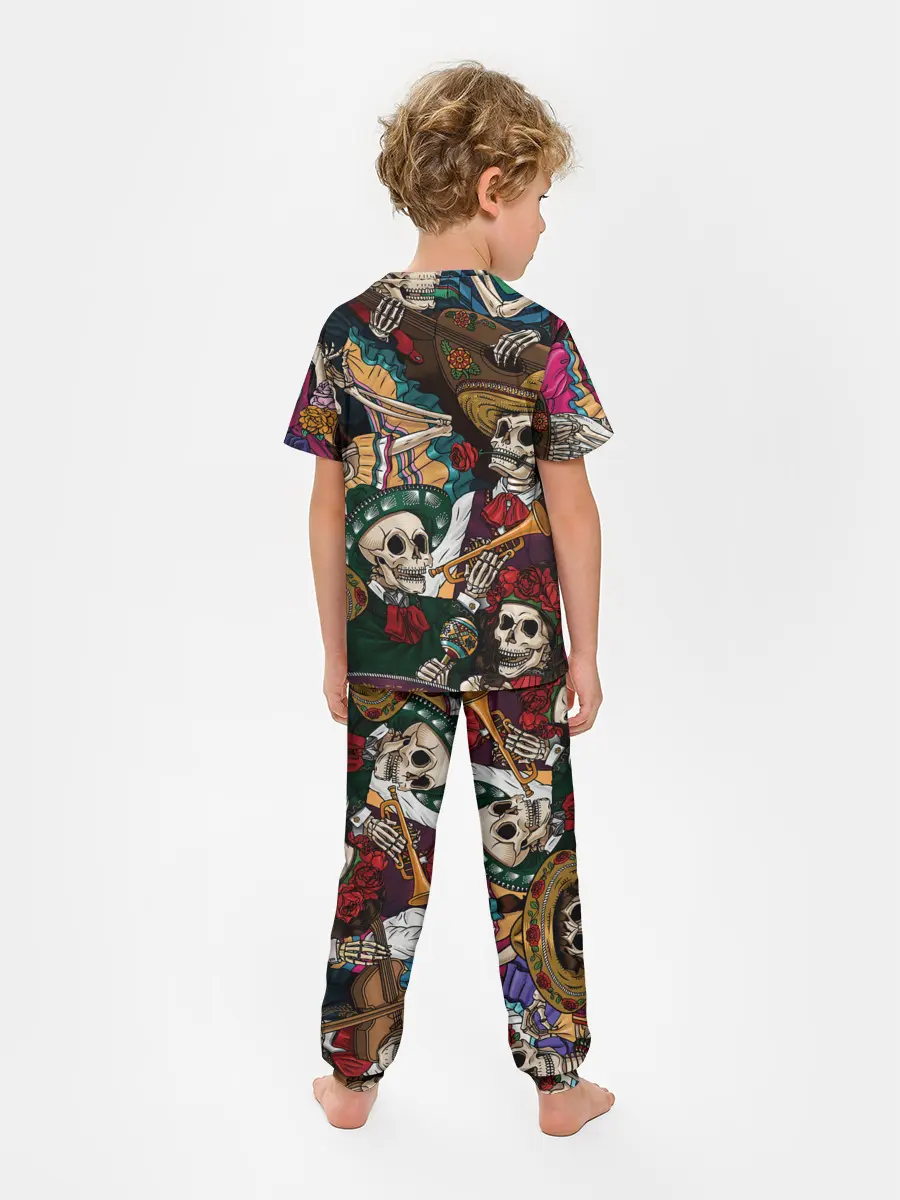Детская пижама с брюками / Мексиканская Вечеринка