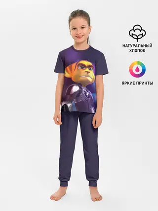 Детская пижама с брюками / Рэтчет и Кланr