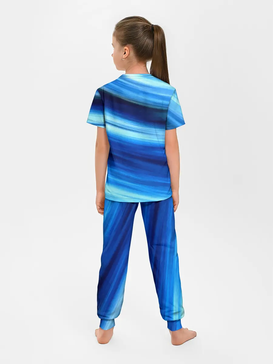 Детская пижама с брюками / Морской