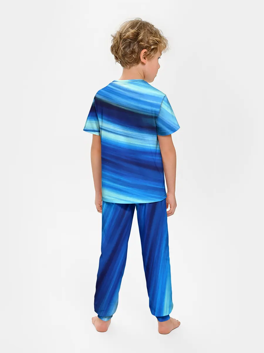 Детская пижама с брюками / Морской