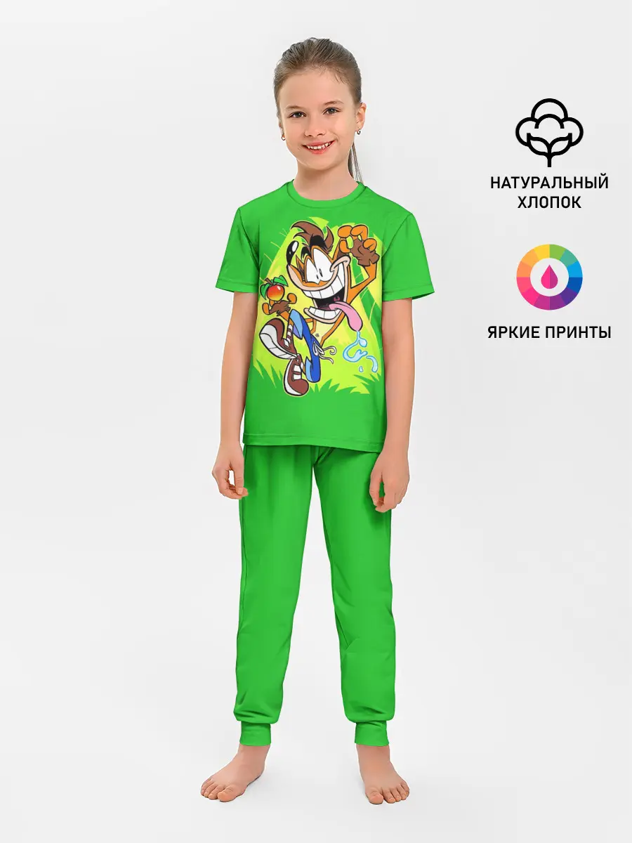 Детская пижама с брюками / CRASH BANDICOOT