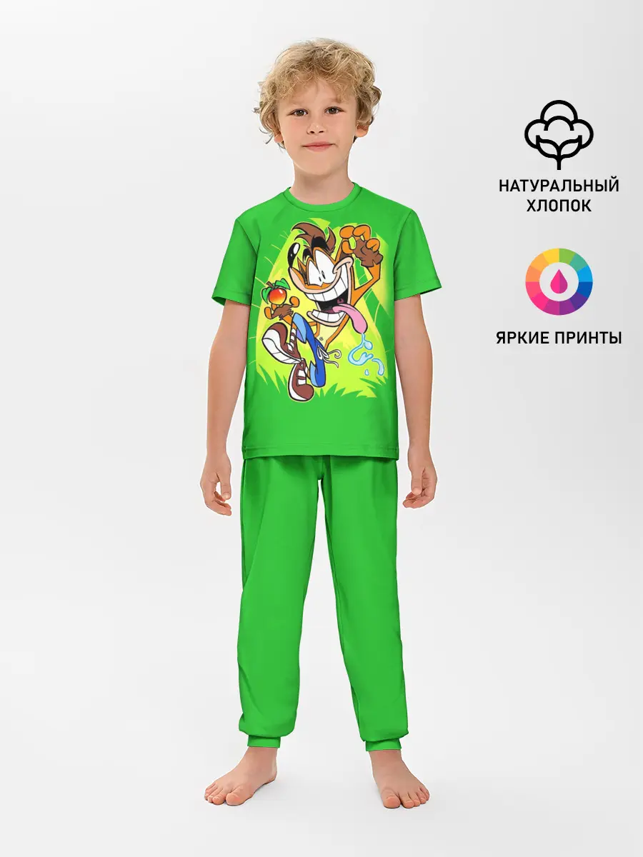 Детская пижама с брюками / CRASH BANDICOOT