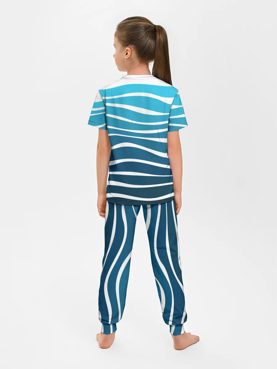Детская пижама с брюками / Корабль