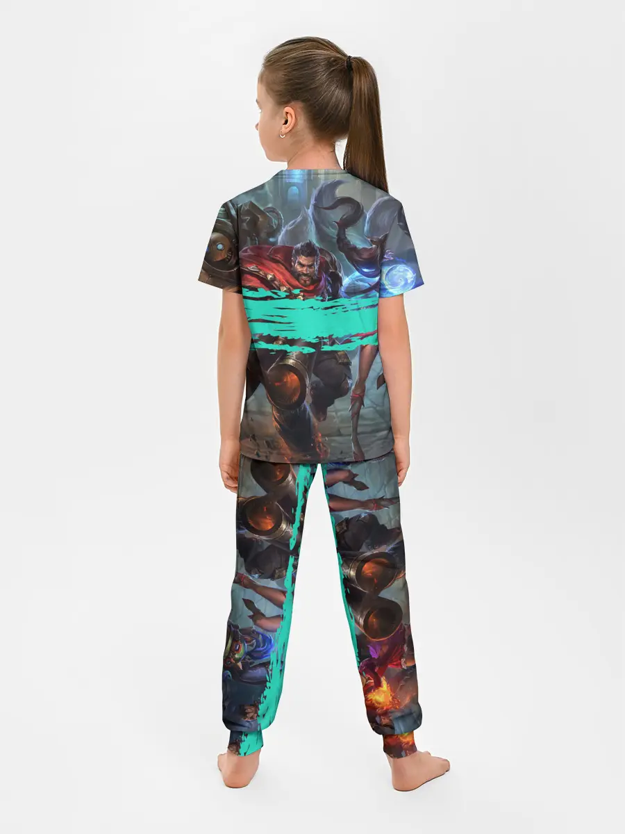 Детская пижама с брюками / Персонажи | LOL