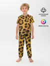 Детская пижама с брюками / Леопард