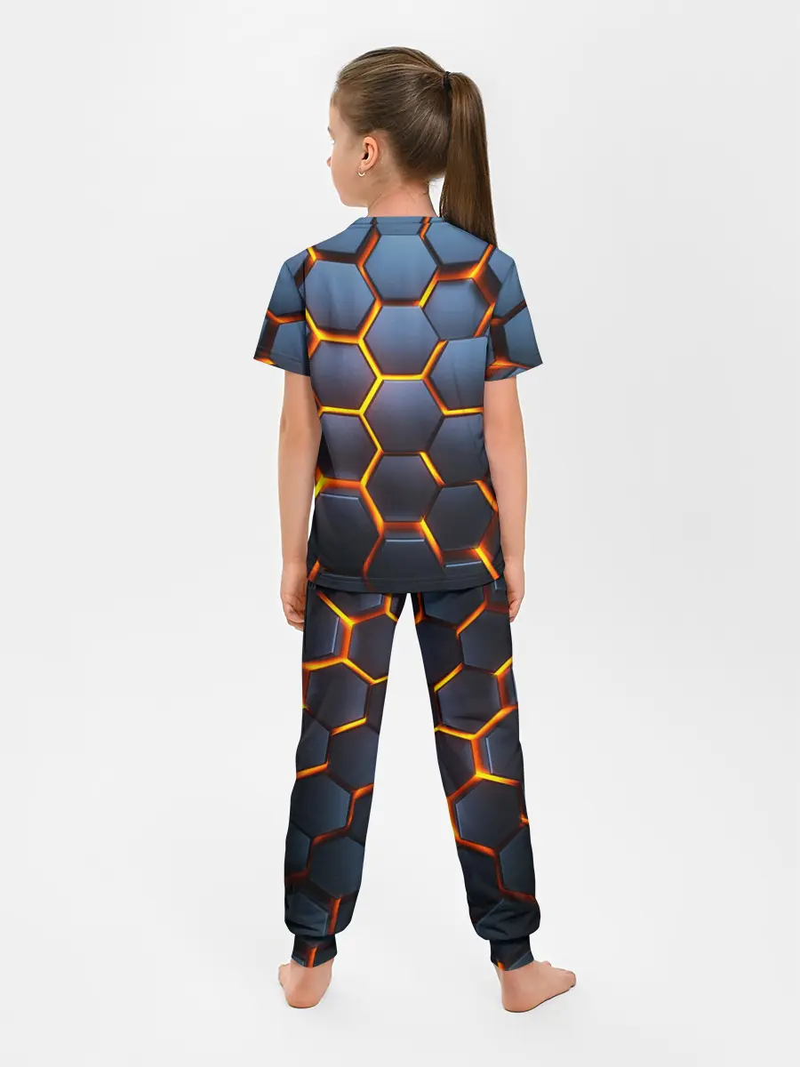 Детская пижама с брюками / 3D БРОНЬ