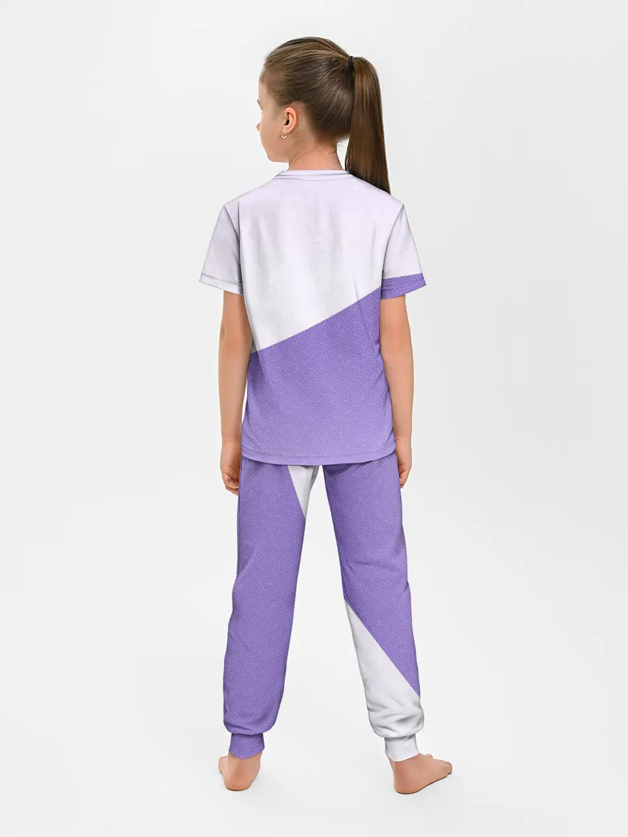 Детская пижама с брюками / Raiden Shogun | Genshin Impact