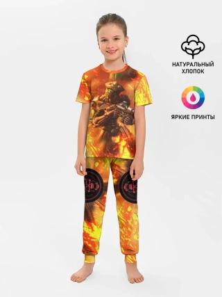 Детская пижама с брюками / Doom ART