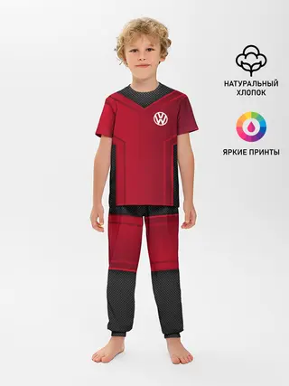 Детская пижама с брюками / volkswagen sport