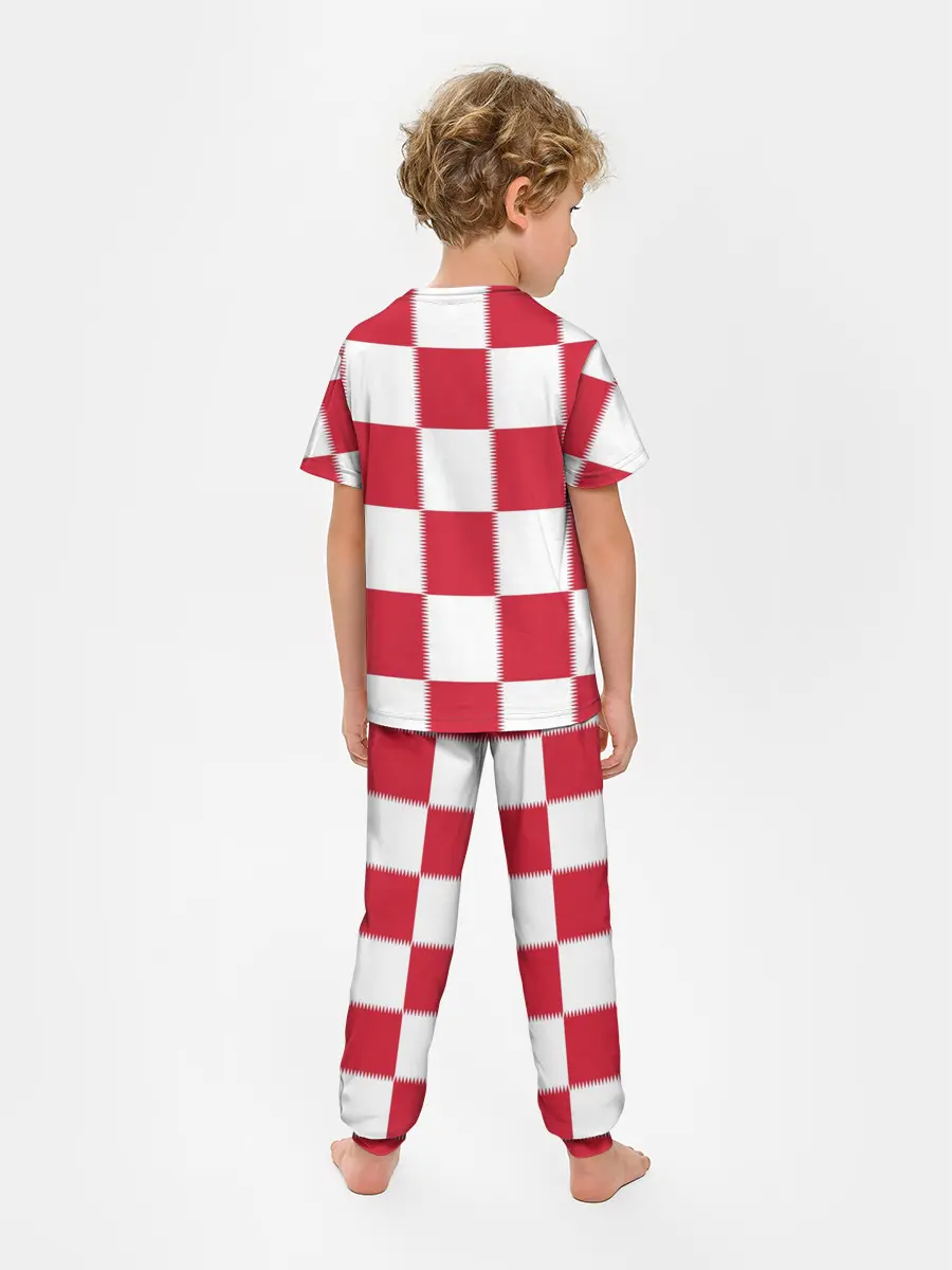 Детская пижама с брюками / Форма Хорватии