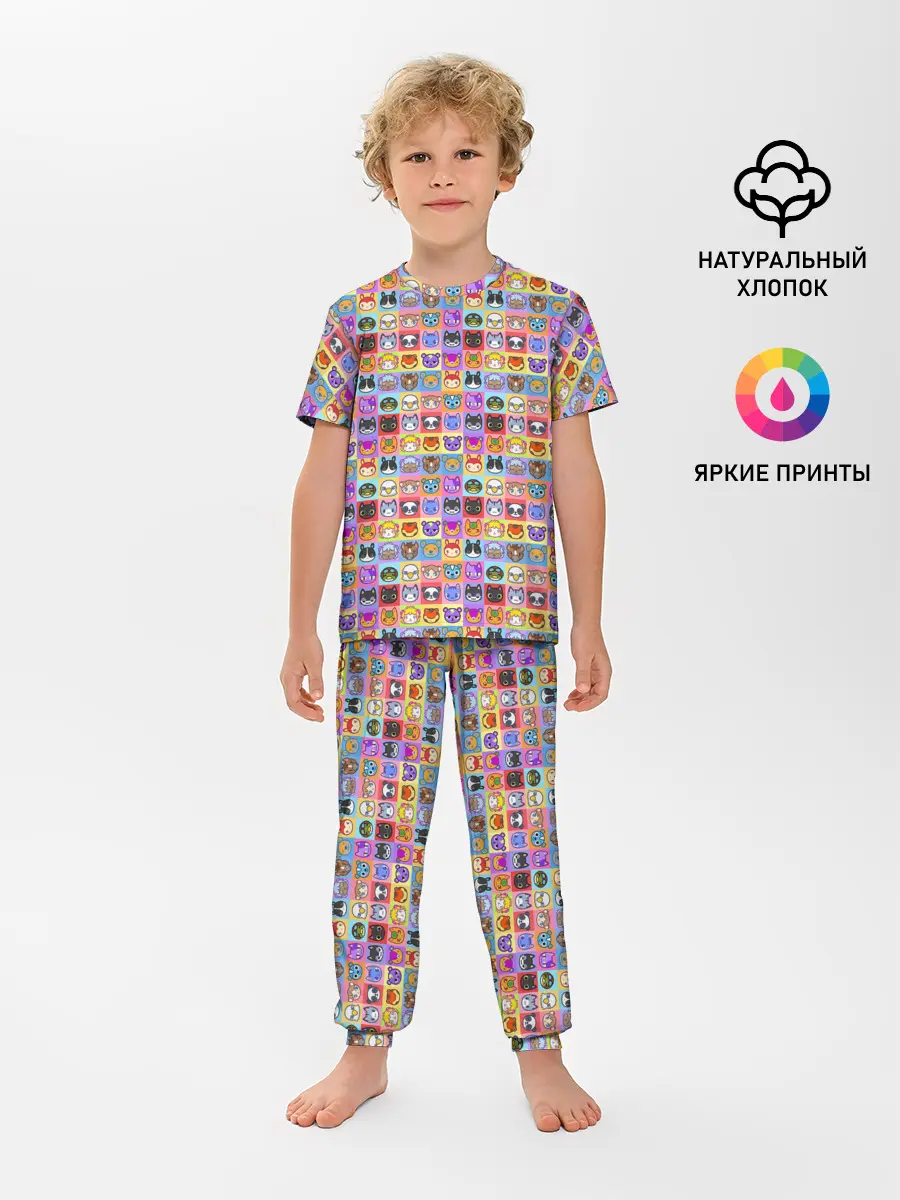 Детская пижама с брюками / ANIMAL CROSSING