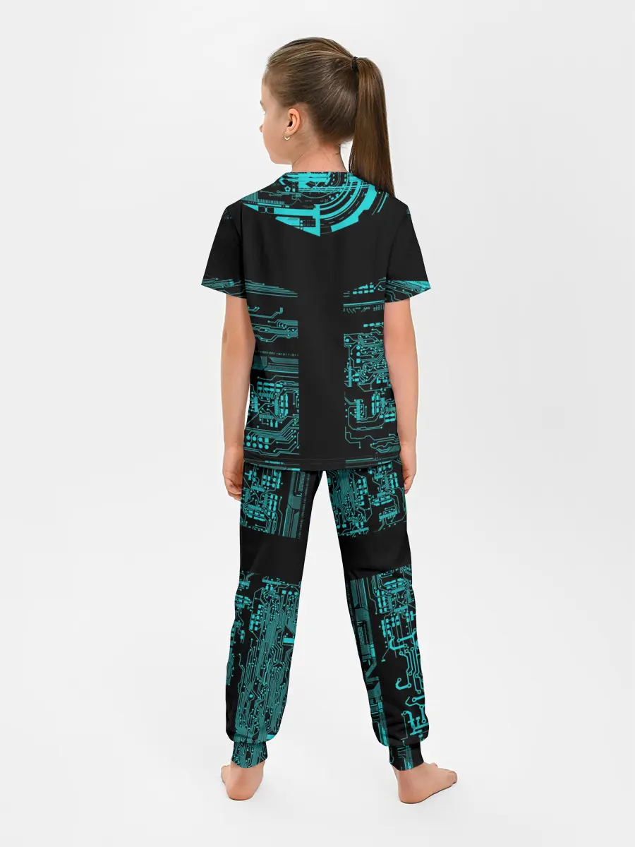 Детская пижама с брюками / Detroit become human