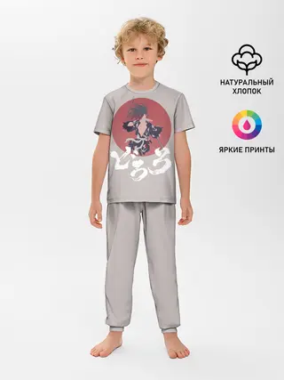 Детская пижама с брюками / Дороро