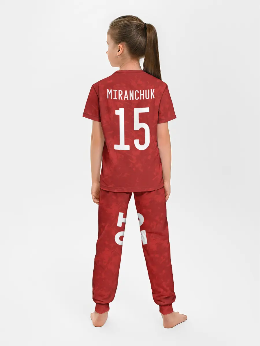 Детская пижама с брюками / Миранчук форма сборной России