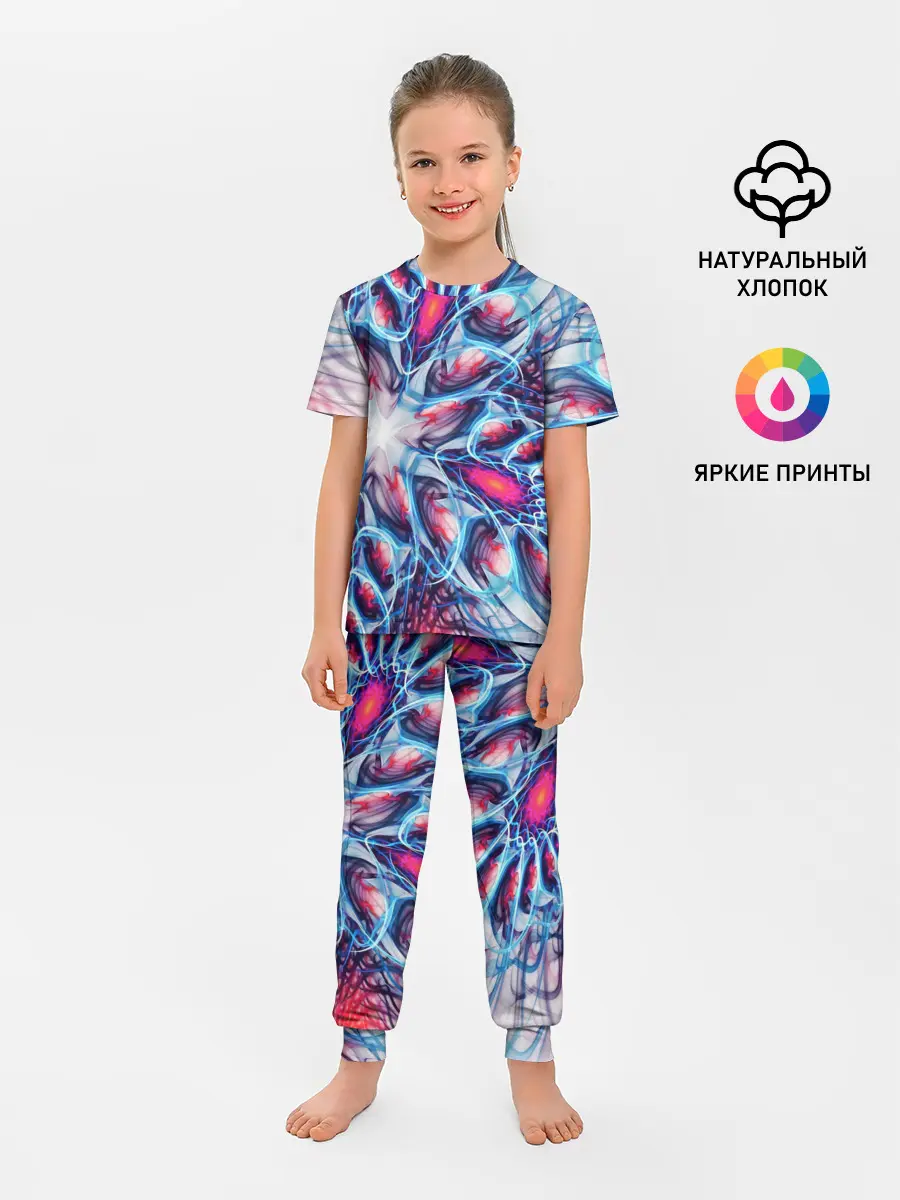 Детская пижама с брюками / ABSTRACTION ILLUSION