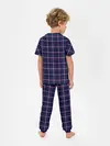 Детская пижама с брюками / Шотландка