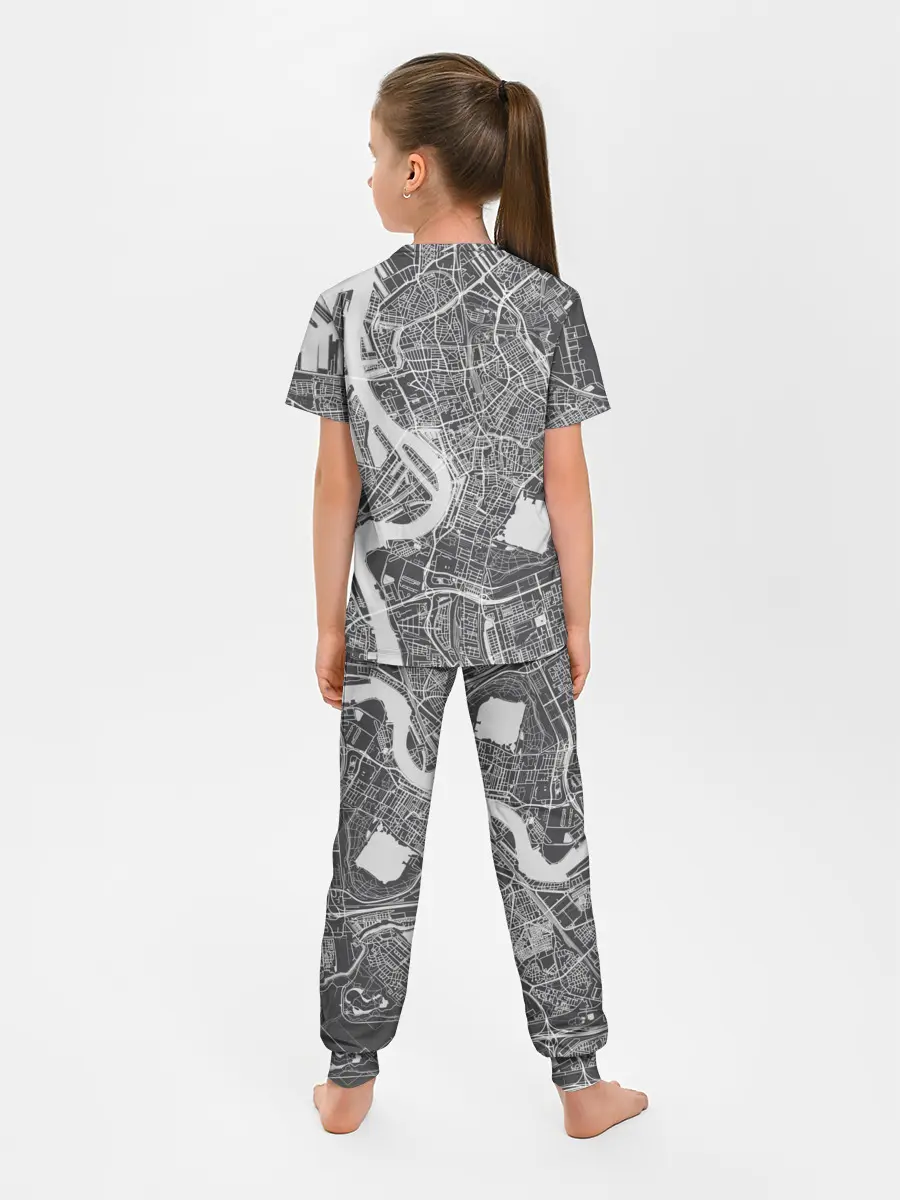 Детская пижама с брюками / генплан