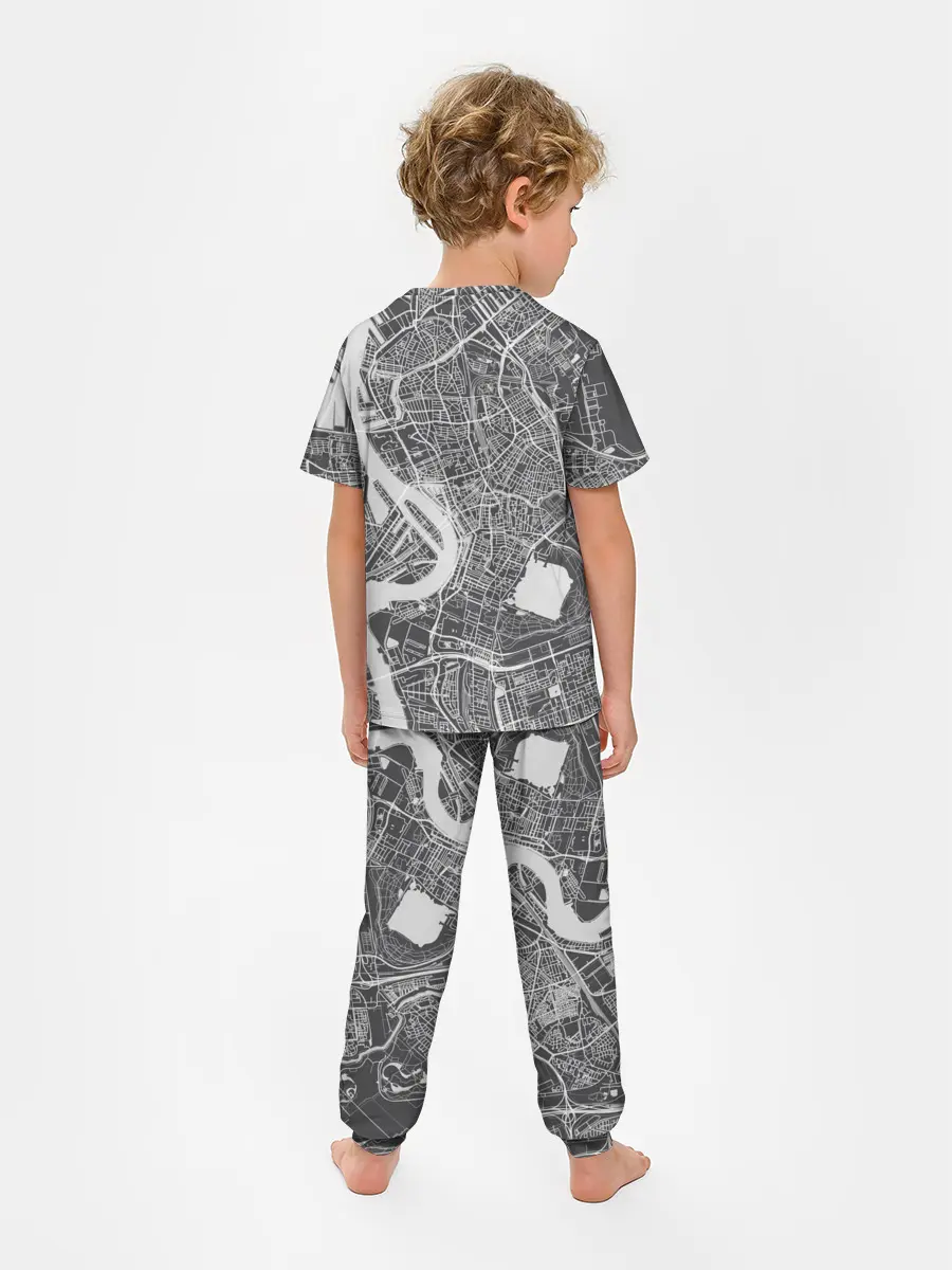 Детская пижама с брюками / генплан