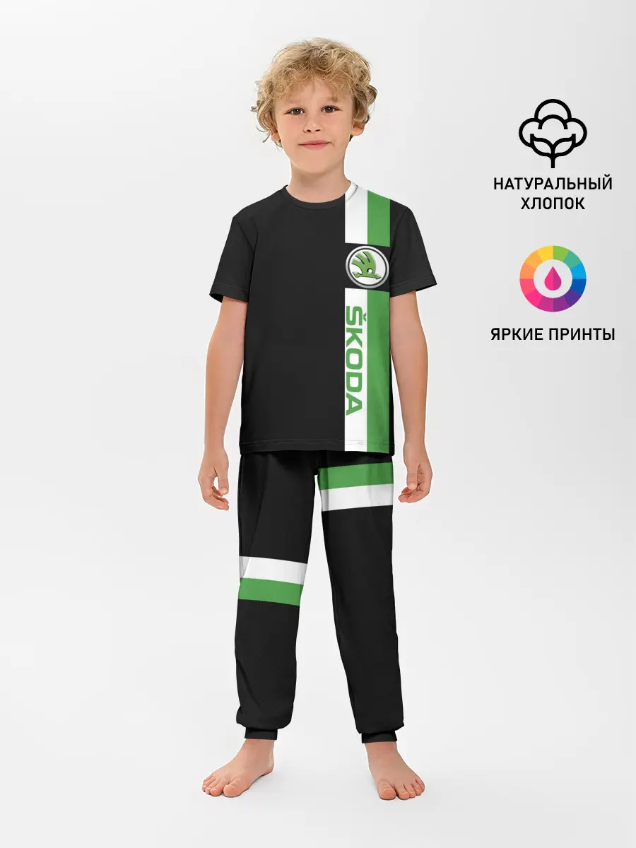 Детская пижама с брюками / Шкодавод | Skoda