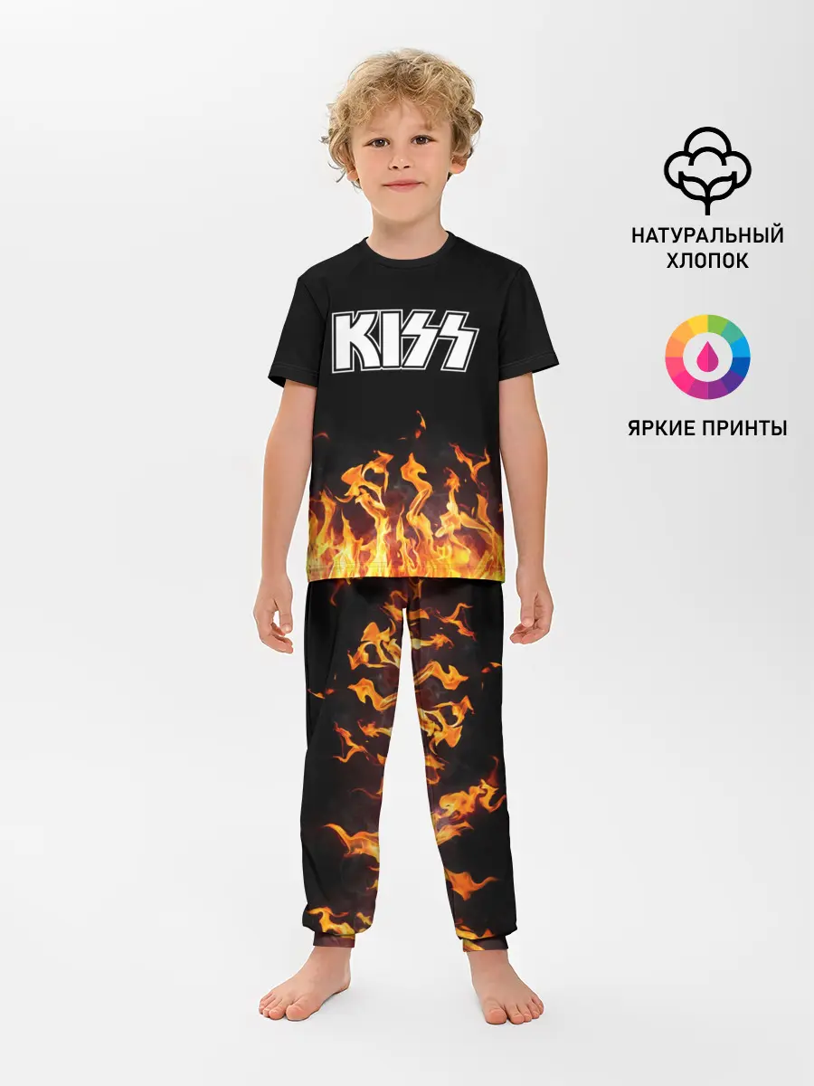 Детская пижама с брюками / Kiss