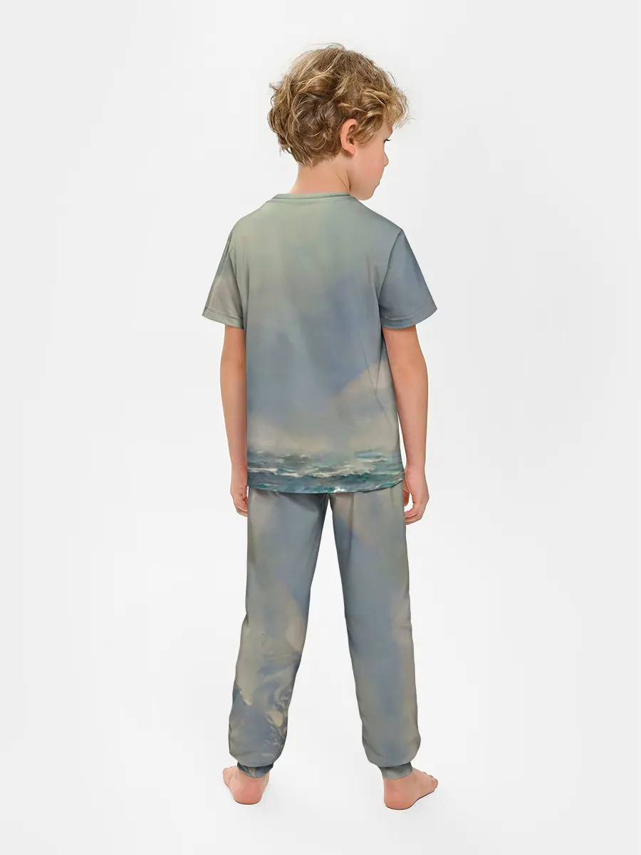 Детская пижама с брюками / ВМФ Военно-Морской Флот