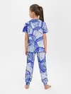 Детская пижама с брюками / Синий Киви