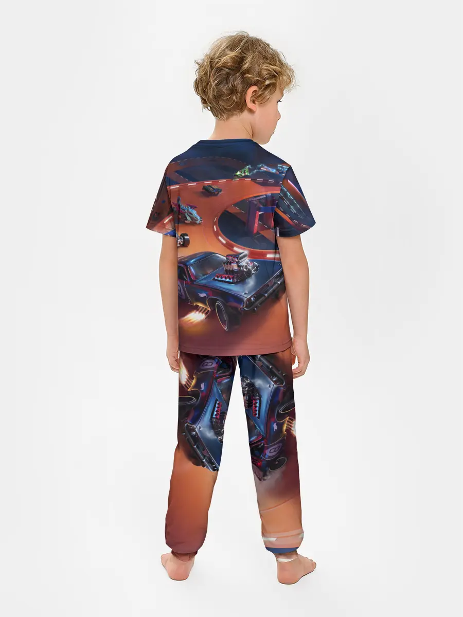 Детская пижама с брюками / Hot Wheels Unleashed